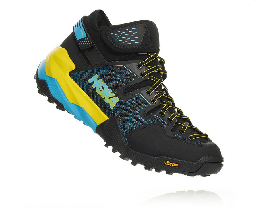 Hoka One One Arkali Trailskor Herr - Svarta/Blå - SCRZN-1048